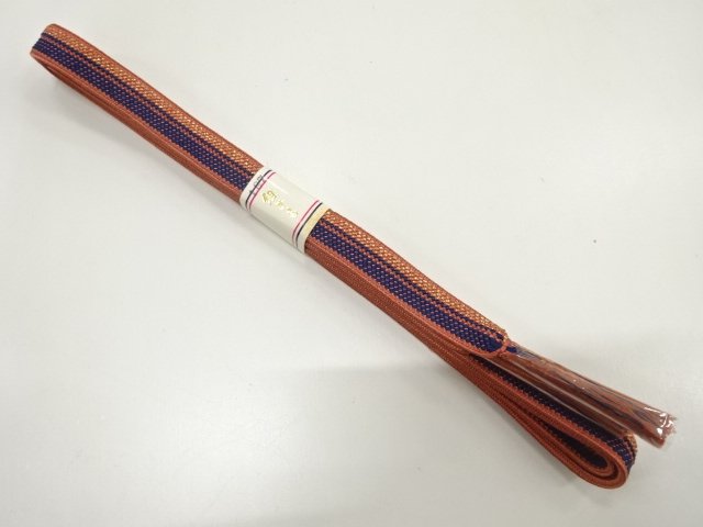 未使用品　正絹　手組帯締め